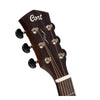 Cort Electro Acoustic Guitars Cort Core-OC Spruce 6-Strings Electro Acoustic Guitar With Case - Open Pore Trans Black