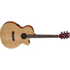 Cort Electro Acoustic Guitars Natural Cort SFX-1F Thinline Electro Acoustic Guitar