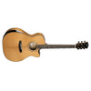 Cort Electro Acoustic Guitars Natural Glossy Cort Gold Series Edge Electro Acoustic Guitar with Case