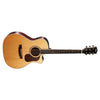 Cort Electro Acoustic Guitars Natural Glossy Cort Gold Series Gold OC6 Bocote Electro Acoustic Guitar With Bag