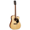 Cort Electro Acoustic Guitars Natural Satin Cort AD880CE Cutaway Electro Acoustic Guitar