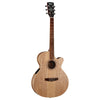 Cort Electro Acoustic Guitars Open Pore Natural Cort SFX-AB Ash Burl Electro Acoustic Guitar