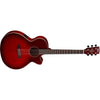 Cort Electro Acoustic Guitars Transparent Wine Burst Cort SFX-1F Thinline Electro Acoustic Guitar