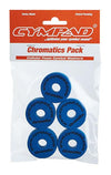 Cympad Cymbal Accessories Cympad Chromatics Set Blue Ø40/15mm