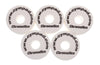 Cympad Cymbal Accessories Cympad Chromatics Set - Cymbal Felt - White