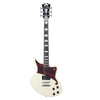 D'Angelico Electric Guitars Antique White D'Angelico DAPBED Premier Bedford Electric Guitar