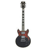 D'Angelico Electric Guitars Black D'Angelico DAPBRI Premier Brighton Electric Guitar