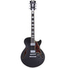 D'Angelico Electric Guitars Black Flake D'Angelico Premier SS Semi-Hollow 6 String Electric Guitar