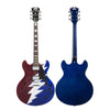 D'Angelico Electric Guitars D'Angelico DAPDCRWBCSCBGDSIG Premier Series Dc Electric Guitar