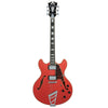 D'Angelico Electric Guitars FIESTA RED D'Angelico DAPDC Premier Dc 6 String Electric Guitar