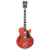 D'Angelico Electric Guitars FIESTA RED D'Angelico DAPSS Premier SS 6 String Electric Guitar