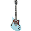 D'Angelico Electric Guitars Sky Blue D'Angelico Premier Bedford SH 6 String Electric Guitar