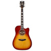 D'Angelico Electro Acoustic Guitars Iced Tea Burst D'Angelico DAPD500ITBAPS Premier Bowery Electro Acoustic Guitar