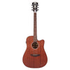 D'Angelico Electro Acoustic Guitars Mahogany Satin D'Angelico Premier Bowery LS Electro Acoustic Guitar