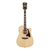 D'Angelico Electro Acoustic Guitars Natural Tint D'Angelico Bowery Single-Cutaway Dreadnought Electro Acoustic Guitar