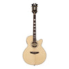 D'Angelico Electro Acoustic Guitars Natural Tint D'Angelico Gramercy Grand Auditorium Single-Cutaway Electro Acoustic Guitar