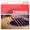 DAddario Acoustic Guitar Strings 0.013-0.056 D'Addario EJ24 Phosphor Bronze Medium Acoustic Guitar String Set