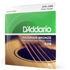 DAddario Acoustic Guitar Strings 0.014-0.059 D'Addario Phosphor Bronze  Heavy Acoustic Guitar String Set