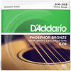 DAddario Acoustic Guitar Strings 0.014-0.059 D'Addario Phosphor Bronze  Heavy Acoustic Guitar String Set