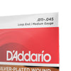 DAddario Acoustic Guitar Strings D'Addario EJ84M SET Gypsy Jazz Silver Medium Acoustic Guitar String Set