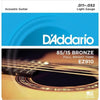 DAddario Acoustic Guitar Strings D'Addario EZ910 85/15 American Bronze Acoustic Guitar Strings