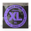 DAddario Electric Guitar Strings D'Addario EPN115 XL Pure Nickel Wound Electric Guitar Strings 11-48