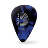 DAddario Picks D'Addario Classic Celluloid Blue Pearl 0.50mm Light Gauge Guitar Pick