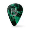 DAddario Picks D'Addario Classic Celluloid Green Pearl 1.0mm Heavy Gauge Guitar Pick