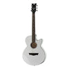 Dean Electro Acoustic Guitars Classic White Dean Guitars AXS Performer A/E Cutaway Electro Acoustic Guitar