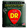 DR Acoustic Guitar Strings 0.010 - 0.048 DR Strings Dragon Skin Clear Coated Acoustic Guitar Strings