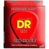 DR Electric Guitar Strings Big-Heavy 10-52 DR String RDE Red Devils Red Colored Electric Guitar Strings