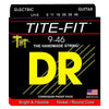 DR Electric Guitar Strings Light-Heavy DR Strings Tite Fit Electric Guitar Strings