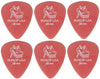 Dunlop Picks 0.58mm Dunlop 417R Gator Grip Standard Guitar Picks - Set of 6