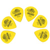 Dunlop Picks 0.73mm Dunlop 498P Tortex Jazz III XL Guitar Picks - Green - Pack of 6