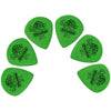 Dunlop Picks 0.88mm Dunlop 498P Tortex Jazz III XL Guitar Picks - Green - Pack of 6