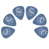 Dunlop Picks 1.14mm Dunlop 417R Gator Grip Standard Guitar Picks - Set of 6