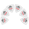 Dunlop Picks .50mm Dunlop 456P Tortex Flex Triangular Guitar Picks - Pack Of 6