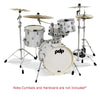 Dw Drum Workshop Acoustic Drum Kits Dw Drum Workshop PDNY1804DS PDP New Yorker 4-Piece Shell Pack - Diamond