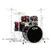 Dw Drum Workshop Acoustic Drum Kits Red To Black Fade Dw Drum Workshop PDP 5-Piece Concept Maple Acoustic Drum Set