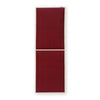 E Flat Acoustical Solutions Sound Proofing Acoustic Treatment Wine Red E Flat 6'x2'X1inch Pack of 5 Acoustic Panels