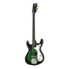 Eastwood Guitars Electric Guitars Greenburst Eastwood Guitars Sidejack Baritone DLX TREM Electric Guitar