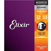 Elixir Acoustic Guitar Strings Elixir 11052 Nanoweb Acoustic Guitar Strings - Light 80/20