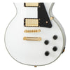 Epiphone Electric Guitars Alpine White Epiphone Les Paul Custom 6 String Electric Guitar - Alpine White