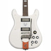 Epiphone Electric Guitars Polaris White Epiphone Crestwood Tremotone Custom 6 String Electric Guitar - Polaris White