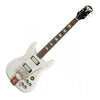 Epiphone Electric Guitars Polaris White Epiphone Crestwood Tremotone Custom 6 String Electric Guitar - Polaris White