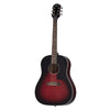 Epiphone Electro Acoustic Guitars Vermillion Burst Epiphone Slash J-45 Electro Acoustic Guitar with Case