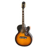 Epiphone Electro Acoustic Guitars Vintage Sunburst Epiphone J-200 EC Studio 6 String Electro Acoustic Guitar