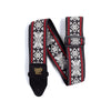 Ernie Ball Guitar Straps Blackjack Red Ernie Ball Classic Jacquard Guitar Strap