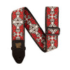 Ernie Ball Guitar Straps Red Trellis Ernie Ball Classic Jacquard Guitar Strap