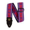 Ernie Ball Guitar Straps Royal Flush Red Ernie Ball Classic Jacquard Guitar Strap